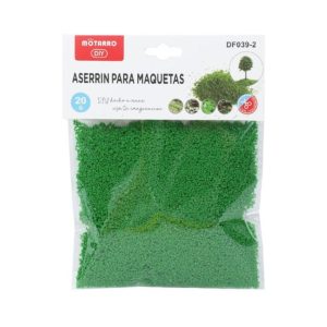 ASERRIN PARA MAQUETA MOTARRO 20GR VERDE NAVIDAD
